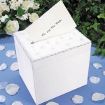 Darice Wedding Satin Card Box